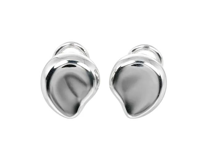 Pendientes Clip Nugget Tiffany & Co. Plata 