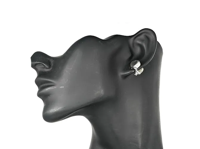 Pendientes Clip Nugget Tiffany & Co. Plata 