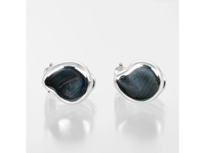 Pendientes Clip Nugget Tiffany & Co. Plata 