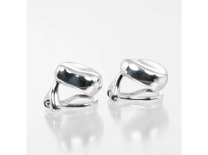Pendientes Clip Nugget Tiffany & Co. Plata 
