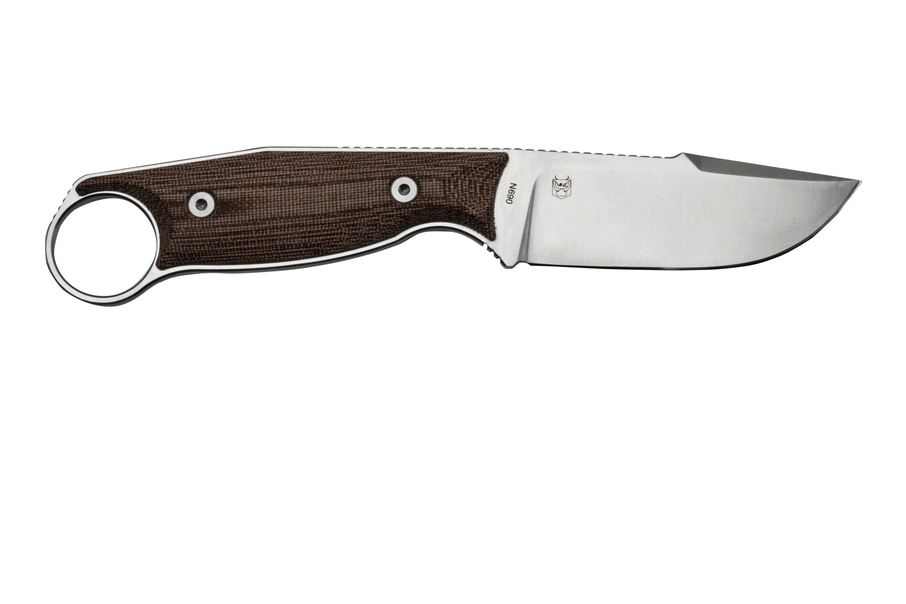 Real Steel Furrier Harpoon Red Micarta 3612RM cuchillo fijo, diseño Ivan Braginets
