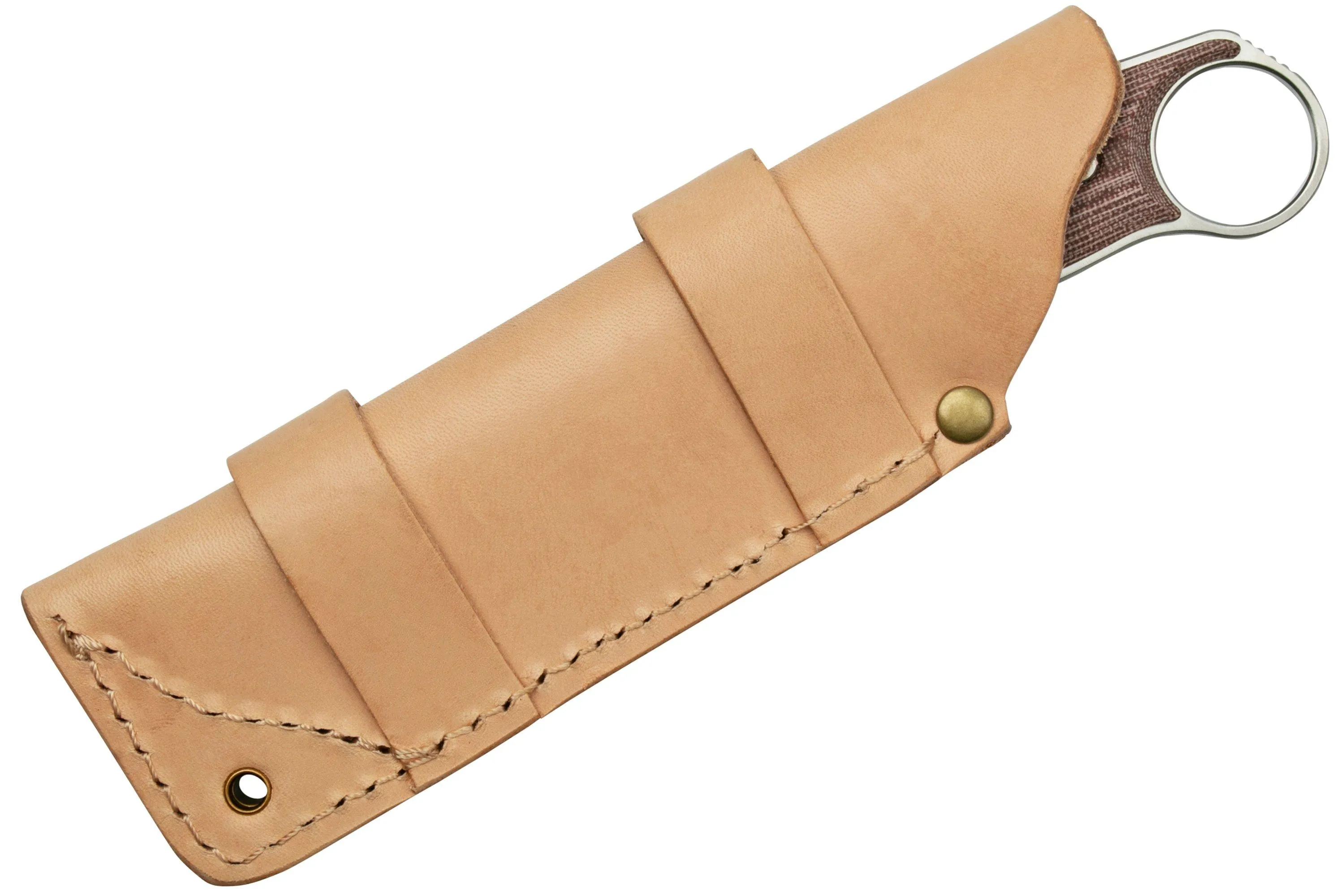 Real Steel Furrier Harpoon Red Micarta 3612RM cuchillo fijo, diseño Ivan Braginets